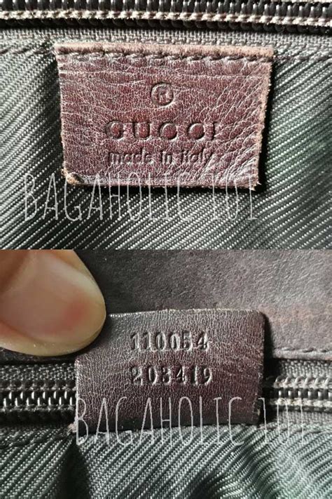 gucci messenger bag code checker